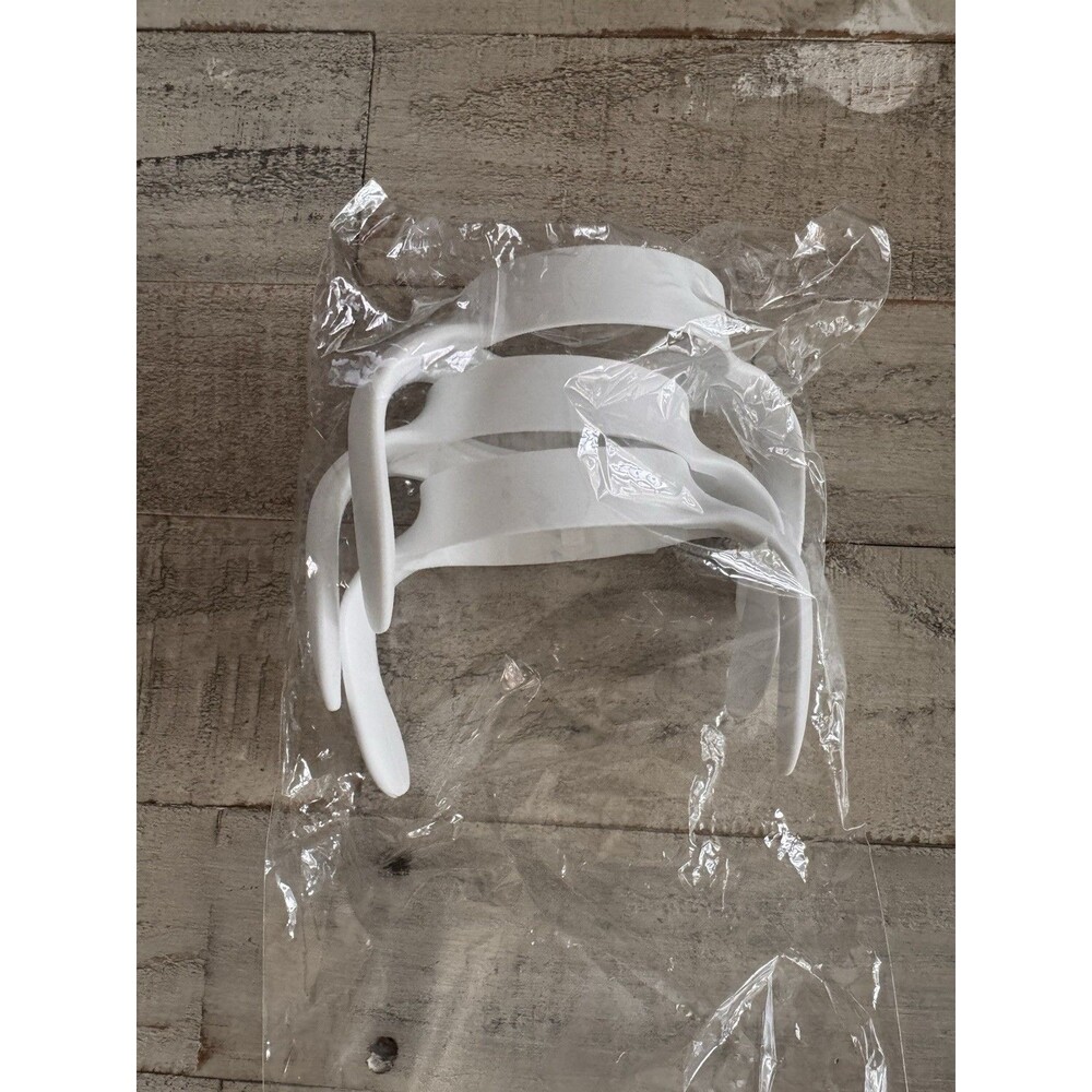 White Baby Bottle Handles